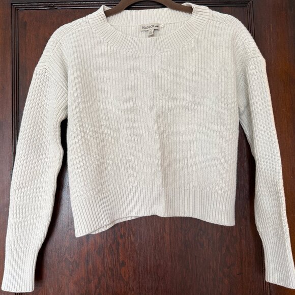 Toad & Co. XS Ribbed Crew-Neck Sweater - Picture 1 of 1